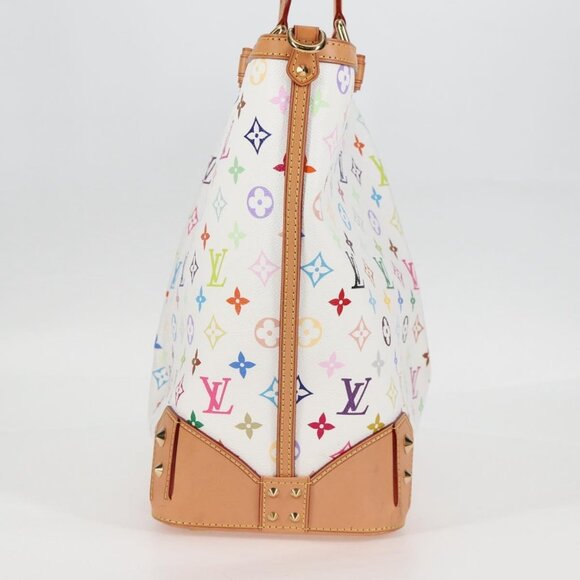 LOUIS VUITTON Multicolor Shirley GM Hand Bag 2way White M93214 LV Auth 115639AM - Picture 4 of 16